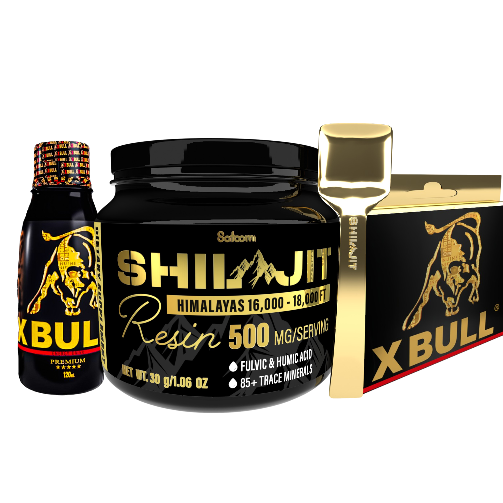 ShilajitSatoomi XBull Jarabe120 XbullTab